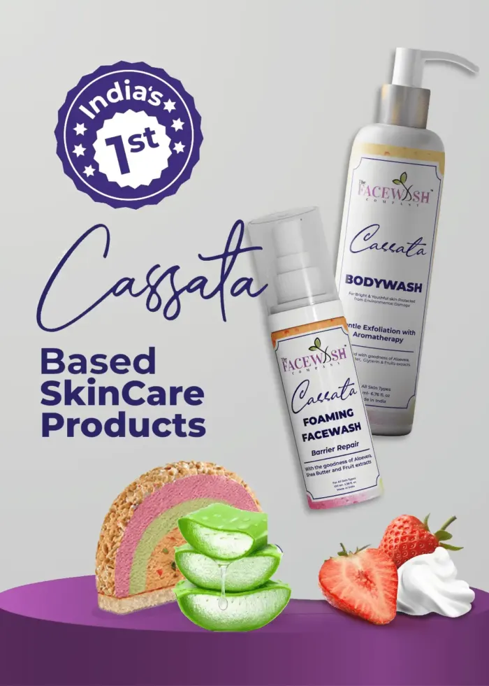 Cassata SkinCare Combo (Foaming FaceWash & Bodywash)